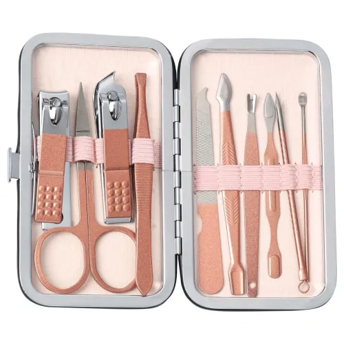 Image of Ross 10 In 1 Manicure Pedicure Grooming Kit