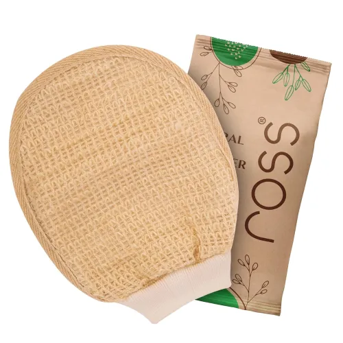 Image of Ross Natural Ramie Bath Glove Scrubber