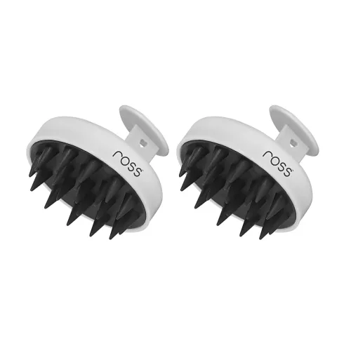 Image of Ross Round Hair Scalp Massager Shampoo Hair Brush, Super Soft Bristles