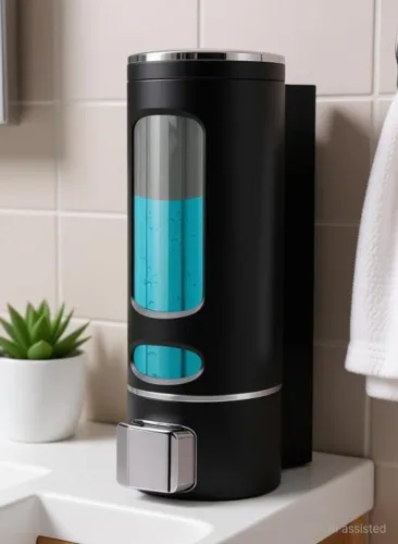 Image of ROSSIL KELINA 400ml Liquid Soap Shampoo Lotion Dispenser Bottle