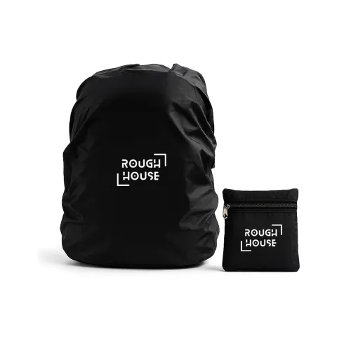 Image of Roughhouse Waterproof Rain Cover for Backpack up to 45L | Dustproof, Lightweight, Foldable with Pouch | Ideal for Travel