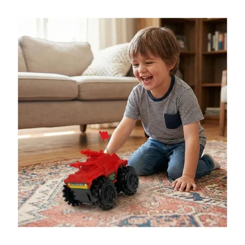 Image of Rowan Tumbling Tank Toy for Kids, 360 Stunt Fighter with Lights, Ages 3+
