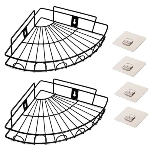 Image of ROXA Wall-Mounted Self-Adhesive Corner Shelf