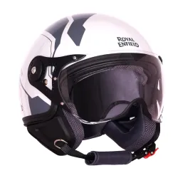 Royal Enfield Airforce 1901 Open Face Helmet | Certification: ISI