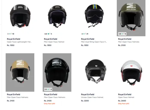 Image of Royal Enfield Helmet up to 30% Discount