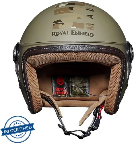 Image of Royal Enfield Desert Storm Open Face Motorbike Helmet