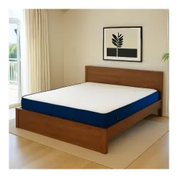Royaloak Italian Ortho Memory Foam Mattress Queen Size | 8 Inch Thick with Breathable Knitted Fabric & Pressure Relieving Foam | Superior Body Support | Anti Skid Queen Size Mattress | 60X78...