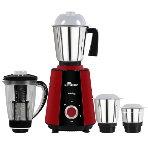 Image of RR Signature Grindmate PRO 750W Juicer Mixer Grinder with 4 Jars