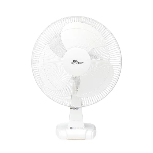 Image of RR Signature Mojo Plus High Speed Table Fan (White, 130 Watt, 2 Years Manufacturer Warranty