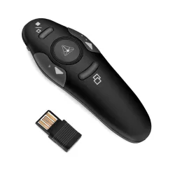 rts Professional Red Laser USB Wireless Laser Presenter Presentation ppt Pointer Remote Control Slider Changer Controlle