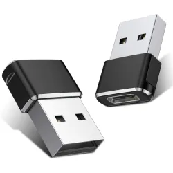 rts Type C to USB-A Adapter (Pack of 2)