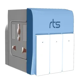 rts 3-in-1 Universal Travel Adapter Multi-Plug