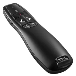 rts 2024-2025 Wireless Presenter Laser Power Point PPT Presenter Slide Changer Controller with USB Receiver for Mac/Computer/Laptop Windows Mac PC Presentation Clicker for Keynote/PPT/Google...