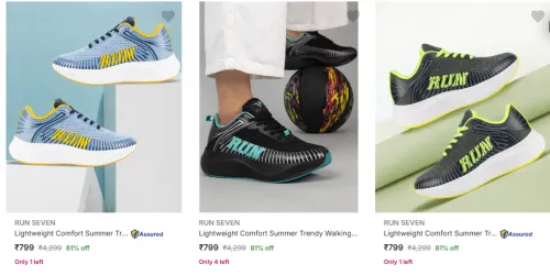 Image of Run Seven Men’s Casual Shoes upto 81% Discount