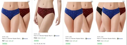 Image of Rupa Jon Womens Panties Upto 67% discount 