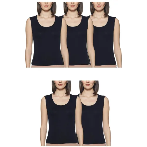 Image of Rupa Women's Solid Regular Fit Vest