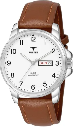 Image of RUSTET  Day & Date Analog Watch 