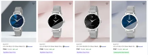 Image of Rustet Wrist Watches From ₹194