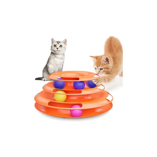 Image of RvPaws Tower of Tracks Cat Toy 