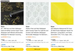 Rylan Wallpaper Starting @ ₹74