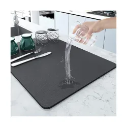 Rylan Water Absorbent Kitchen Dish Drying Mat
