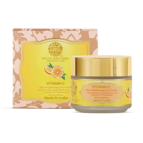 Image of RYLLZ ESSENTIALS Vitamin C Face Scrub