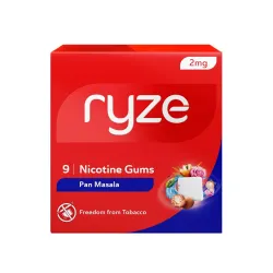 RYZE Nicotine Gum Variety Trial Pack (54 Count, 6 Flavors)