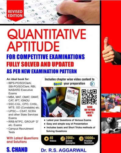 Image of S. Chand Publishing Quantitative Aptitude for Competitive Examinations