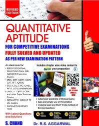 S. Chand Publishing Quantitative Aptitude for Competitive Examinations