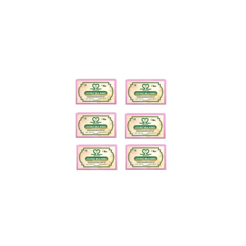 Image of S2M Herbal Coconut Milk & Honey Soap 125g Pack of 6