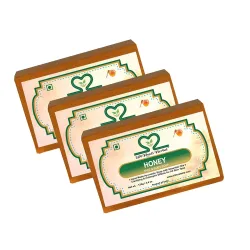 S2M Herbal handmade natural Honey Glycerine Soap 375gm