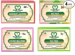S2M Herbal Handmade soap combo (4 x 125 g)