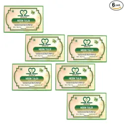 S2M Herbal Neem & Tulsi soap (6 x 125 g)