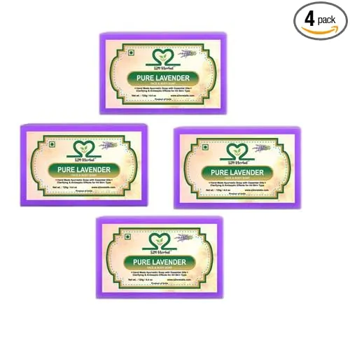 Image of S2M Herbal Pure Lavender Soap 4Pcs