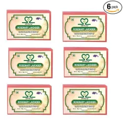 S2M Herbal Rosemary Lavender Soap (6 x 125 g)