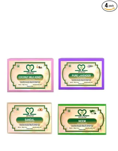 Image of S2M Herbal Soap Combo (4 x 125g)