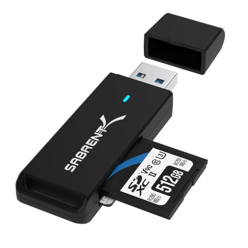 Image of Sabrent USB Card Reader 