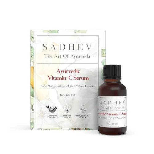 Image of Sadhev Ayurvedic Vitamin C Face Serum 30ml 