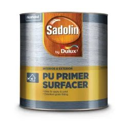 Sadolin by Dulux PU Primer Surfacer with Opaque Finish for White Top coats