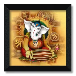 SAF paintings Ganesha modern art premium wall painting for home decoration 9.5