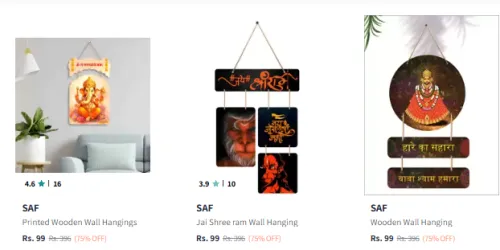 Image of SAF Wall Decor Starting @ ₹99