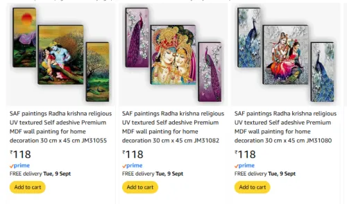 Image of SAF Wall Hanging Starting @ ₹118