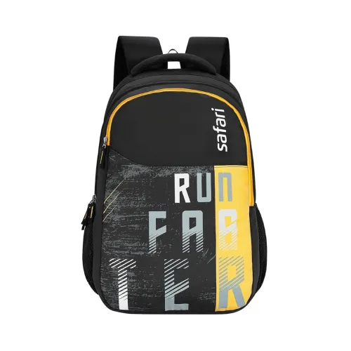 Image of Safari 37L School Bag for Boys and Girls, Casual 3 Compartment School Backpack, Printed Backpack Bag with Organizer & Fi