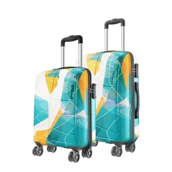 Safari 8 Wheels Set of 2 Trolley Bags