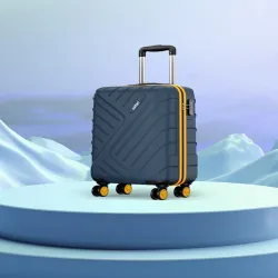 Safari Accent Polycarbonate 8 Wheel Trolley (Suitcase 56 Cm)