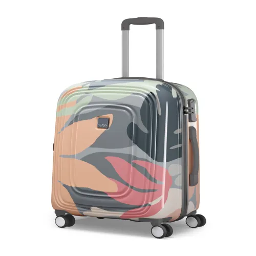 Image of Safari Aurum Printed 8 Wheel Trolley Bag