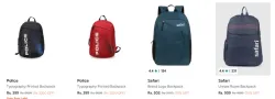 SAFARI backpack up to 85% Discount