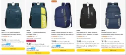 Safari Backpacks at minimum 70% Discount