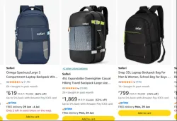Safari bag up to 82% Discount 