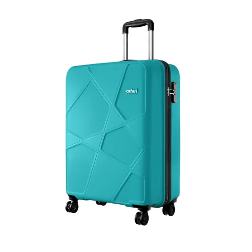 Image of Safari Cabin Pentagon Pro 8 Wheels 55Cm Trolley Bag Hard Case Polypropylene, 360º Wheeling Carry on Luggage for Men & Wo